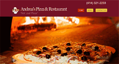 Desktop Screenshot of andreaspizza.net